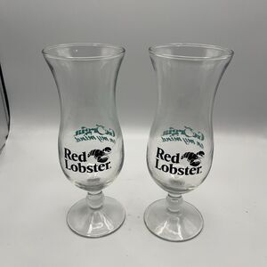 Red Lobster Georgia On My Mind Glasses Set Of 2